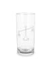 Mr. & Mrs. Panda Wasserglas Sternzeichen Waage ohne Spruch in Transparent