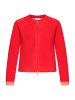 Betty Barclay Casual-Strickjacke mit Reißverschluss in High Risk Red