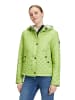 AMBER & JUNE Steppjacke mit Kapuze in Dark Citron