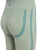 Hummel Short "Hiit Seamless Short Tights" in Grün