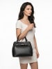 Samantha Look Handtasche echt Leder in schwarz