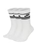 Nike Socken 3er Pack in Weiß/Schwarz