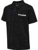 Hummel Polo "Hmlmover Cotton Polo Kids" in Schwarz