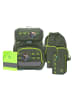 Lässig Lässig Schulranzen-Set 6-teilig Light, Unique Jungle green