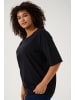 KAFFE curve T-shirt KCmina Loose fit in Black Deep