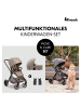 Hauck 3in1 Kinderwagen-Set Move N Care Trio in brown