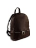 Toscanto Leder Cityrucksack Toscanto Tasche braun ca. 32cm