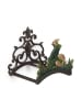 relaxdays Schlauchhalter "Froschkönig" in Bunt - (B)24 x (H)23 x (T)15 cm