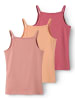 TWO SOON 3er-Pack Trägertop in Mauvewood