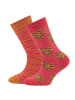 ewers 2er-Set Socken 2er Pack Herzen/Tiger in flamingo-caramel