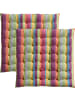 REDBEST Baumwolle, Gewebt Stuhlkissen 2er-Pack in bunt