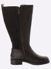 sheego Weitschaftstiefel in schoko