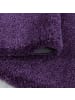 KADIMA DESIGN Teppich Hochflor Shaggy Waschbar Einfarbig SALZACH Strapazierfähig in Violett
