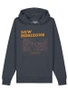 wat? Apparel Sweatshirt New horizons are everywhere in India Ink Grey