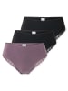 Schiesser Slip Modern Multi in schwarz, lila