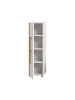 ebuy24 Vitrinenschrank Ruda Weiß 30 x 33 cm