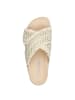 Marco Tozzi Plateau Pantoletten in Beige