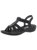 rieker Sandalette in schwarz