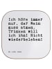 Mr. & Mrs. Panda Bierdeckel Ich höre immer nur,... mit Spruch in Weiß