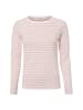 OPUS Langarmshirt Sorka in rosa weiß