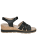Caprice Sandalette in BLACK NAPPA