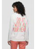 alife and kickin Langarmshirt GaiaAK P in With All Your Heart - white