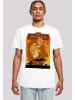 F4NT4STIC T-Shirt König der Löwen Simba und Mufasa in weiß