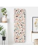 WALLART Garderobe - Terrazzo Muster Napoli in Rosa