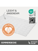 Spessarttraum Extra leichte Sommer-Daunendecke "Rubin" in weiß