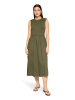 CARTOON Casual-Kleid mit Eingrifftaschen in Khaki