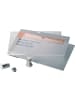 Durable Türschild Crystal Sign 148x148mm farblos