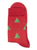 John Devin Socken in 1x rot, 1x grün, 1x anthrazit