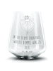 Mr. & Mrs. Panda Blümchentail Glas Hummel Blume mit Spruch in Transparent