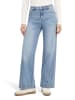 CARTOON Stretch-Jeans im Used-Look in Blau