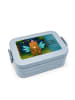 Mr. & Mrs. Panda Brotzeitbox Bär Zahnfee Design mit Spruch in Blau Pastell
