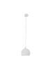 näve LED Pendelleuchte "CUSCO" in silber - (L)25 cm x (B)25 cm x (H)150 cm - EEK G