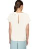 Zero  Shirt mit Spitze in Eggnog