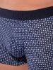HOM Retro Boxer Boxer Briefs HO1 Hampton in navy print