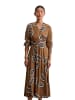 Marc O'Polo Wickelkleid A-Shape in multi/warm brown