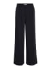 Vila Wide Leg Hose in Black Beauty