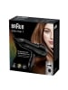 Braun Satin Hair 7 Sensodryer mit AC Motor mit Diffusor in Schwarz