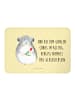 Mr. & Mrs. Panda Fridge Magnet Chinchilla Blume mit Spruch in Gelb Pastell