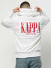 Kappa Pullover Slum in white-red md coral