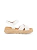 Gabor Comfort Plateau Sandalen in creme