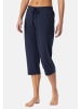 Schiesser Schlafanzug Hose Mix & Relax in Deep blue