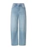 Rich & Royal Barrel Light Blue Denim Hose in Denim Blue