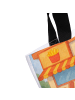Mr. & Mrs. Panda Strandtasche Pinguin Pommes Design ohne Spruch in Weiß