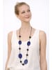 collezione alessandro Lange Kette " Rubylin " in blau