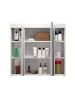 ebuy24 Spiegelschrank Devon Weiß 80 x 16 cm