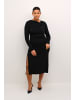 KAFFE curve Kleid KCaidi Tight fit in Black Deep